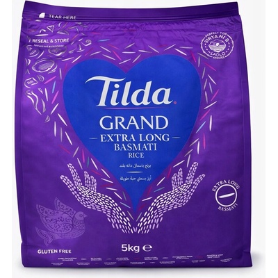 Tilda basmati dlhozrnná ryža 5 kg