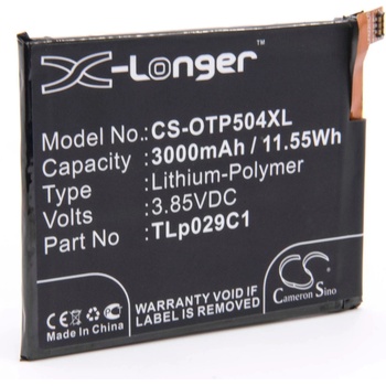 Image 1 of VHBW Батерия за Alcatel A30 Fierce / OT-5049S, 3000 mAh (800116817)