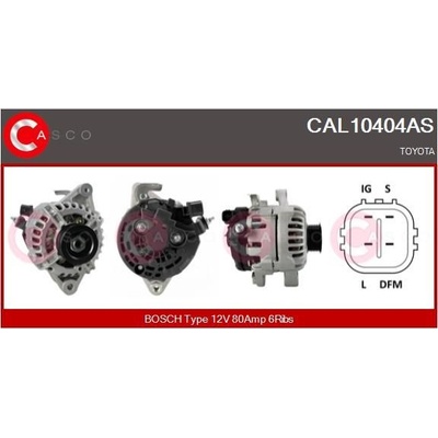 Generátor CASCO CAL10404AS