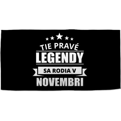 Sablio Uterák Tie pravé legendy sa rodia v novembri 30 x 50 cm
