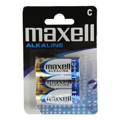 Maxell Алкална батерия maxell lr-14 /2 бр. в опаковка/ 1.5v (4902580162184)