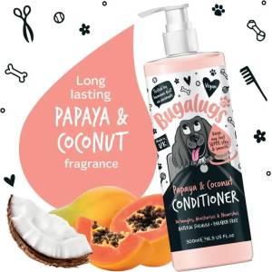 Bugalugs Luxury Papaya & Coconut Dog Conditioner Хидратиращ Балсам за кучета с Папая и Кокос 500ml