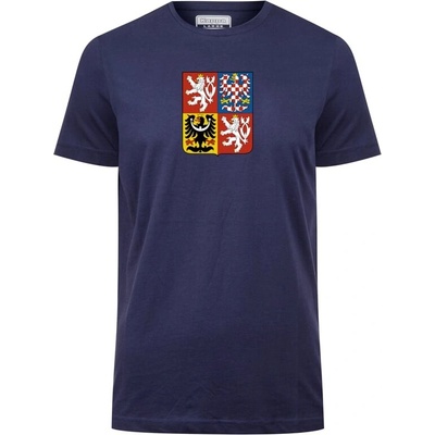 FAN LOGO KAFERSCK STÁTNÍ ZNAK triko JR tmavě modrá