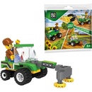ICOM Blocki MyFarm Traktor s rozmetačem a figurkou 47 ks
