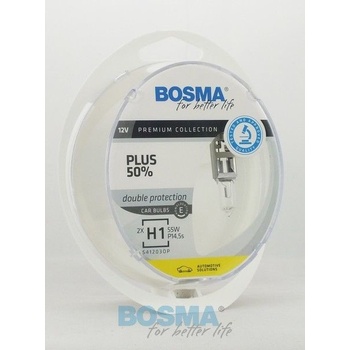 Bosma Plus Twin Box H1 12V/55W P14,5S