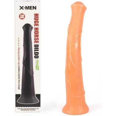 Конско дилдо с огромни размери, 48см. - Horse Dildo Flesh (XMEN000232)