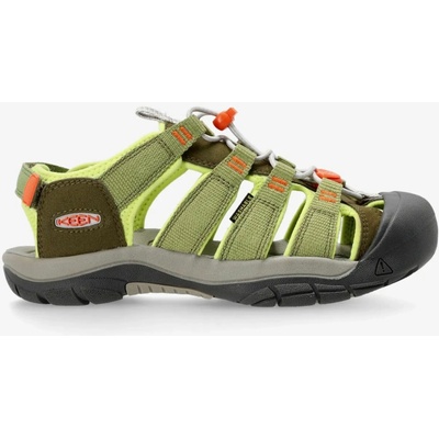 Keen Jr Newport Boundless Dark Olive/Scarlet I