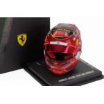 LookSmart Модели на автомобили и мотоциклети Модел на каска 1: 5 Charles Leclerc - SF Abu Dhabi 2024 - 1: 5 (TRS8988-4059)