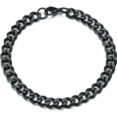 HARAHU Retiazka na ruku Čierna 23 cm 11 mm KR-34801