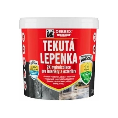 Den Braven Tekutá Lepenka 2K hydroizolace 7 kg