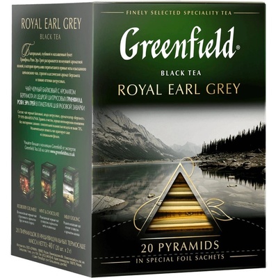 Greenfield Čaj černý Royal Earl Grey 20 x 2 g