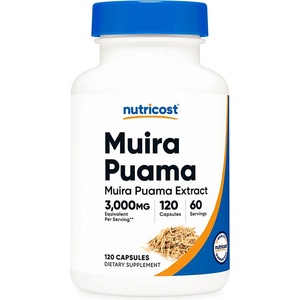 Nutricost Муира Пуама - За сексуална активност и либидо, 150 mg, 120 капсули (57672 (800119) NC)
