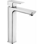 INVENA Висок смесител за мивка Invena Nyks, лъскав хром (BU-28-W01-S)