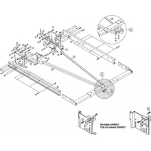 Tažné zařízení pro obytné vozy Citroen Jumper 250 / Fiat Ducato Y / Peugeot Boxer Y 06-