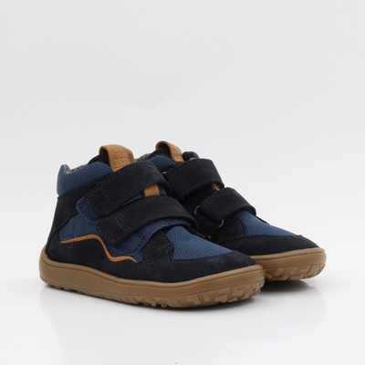 Froddo chlapecké barefootové boty G3110266 na suchý zip dark blue