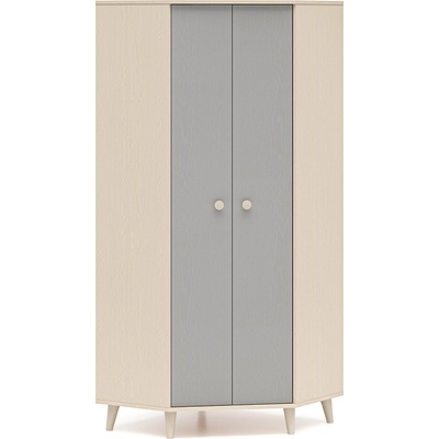 Wilsondo Mevel 80 x 190 x 80 cm sivý