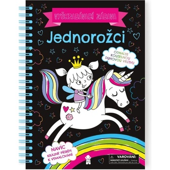 Vyškrabávací zábava Jednorožci
