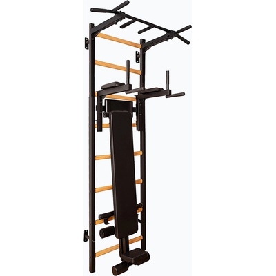 BenchK Гимнастическа стълба BenchK 223B black matte/oak