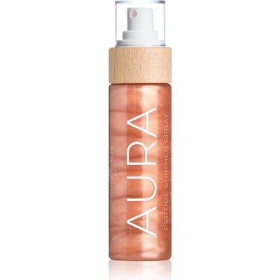 COCOSOLIS AURA Peptide Shimmer Spray хидратиращ спрей с озаряващ ефект с аромат Raspberry 100ml