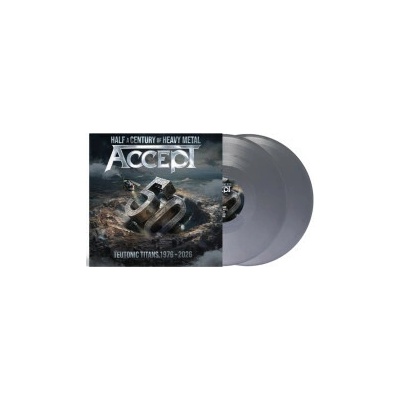 Accept - Teutonic Titans 1976-2026 Silver Vinyl 2 LP