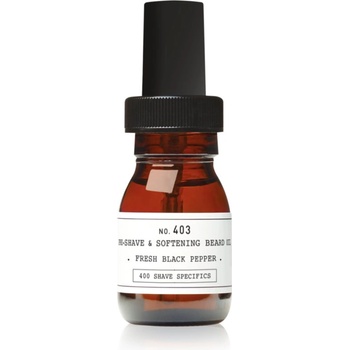 Depot 400 SHAVE SPECIFICS NO. 403 PRE-SHAVE & SOFTENING BREAD OIL олио преди бръснене Fresh Black Pepper 30ml