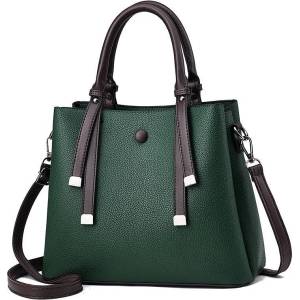 CHARON Дамска Чанта Charon Amelia, Различни цветове, Зелена (KW026-GREEN)