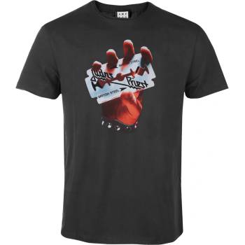 AMPLIFIED мъжка тениска judas priest - british steel - amplified - zave210e39