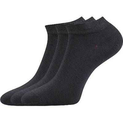 Lonka Esi ponožky 3 páry tmavo šedá