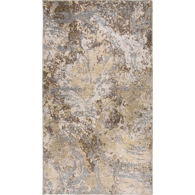 Vitaus Светлосин/светлокафяв килим подходящ за пране 50x80 cm Sandstorm - Vitaus (KRN-9536-50x80)
