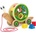 Hape Дървена играчка за бутане със сортер HaPe International - Охлюв (H0349)