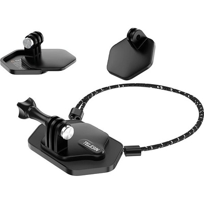 Telesin Súprava 4v1 s rýchloupínacím magnetom na krk pre GoPro / SJCAM / Xiaomi / DJI / TE-MMK-001