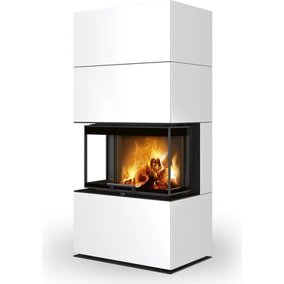 Romotop Designový krb CARA C Dělené sklo Keramika