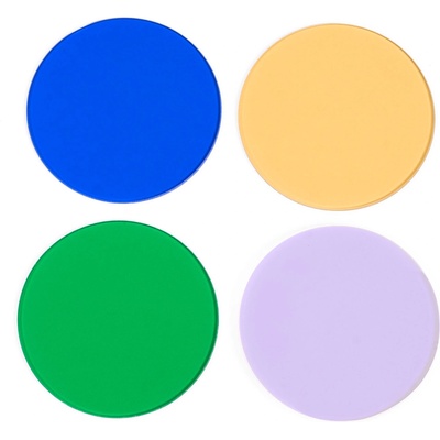 MAGUS Комплект цветни филтри (син, зелен, жълт, матов стъкло) magus lf4.2 (85082)