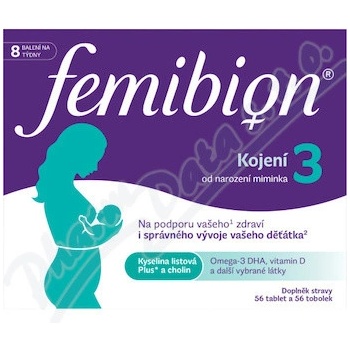 Femibion 3 Kojení 56 tablet + 56 tablet