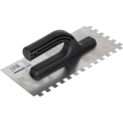 DEDRA-EXIM Zubaté hladítko z nerezové oceli 270x130 mm 10*10 15B054