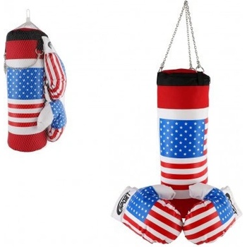 Boxovací pytel + rukavice v síťce