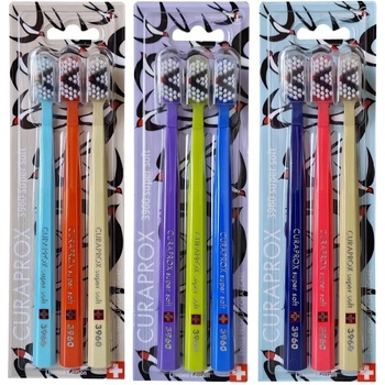 Curaprox CS 3960 Supersoft Lastovičky 3 ks