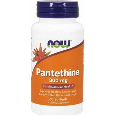Now Foods Pantetín 300 mg 60 kapsúl