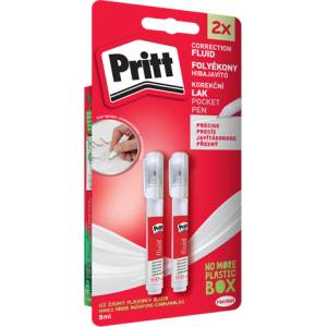 Pritt HENKEL Pritt джобна химикалка с метален връх 2x8ml 2 бр. /блистер 2679477/2754089 (2679477/2754089)