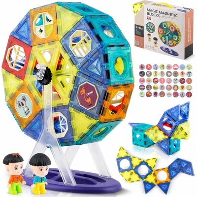 Ricokids Magnetické bloky s kolotočom RK 769