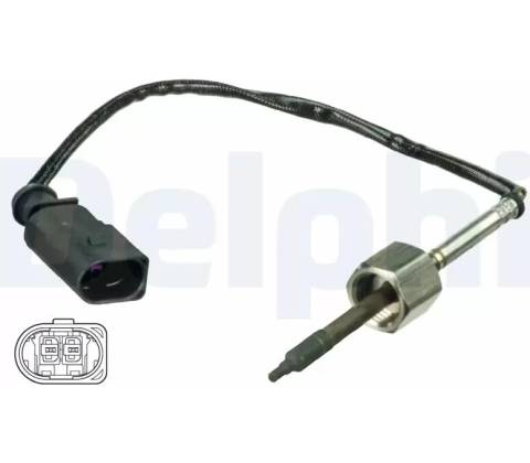 DELPHI Čidlo teploty výfukových plynů DF TS30074