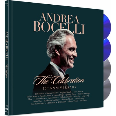 Bocelli Andrea Celebration 30th Anniversary Limited Deluxe Book Version 2BD 2DVD