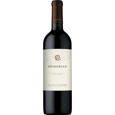 El Principal Memorias červené 2018 15% 0,75 l (holá láhev)