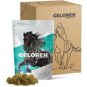 GELOREN HA ставна добавка за коне ябълка 1350 г (3 x 450 г)