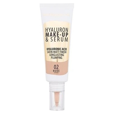 Dermacol Hyaluron Make Up & Serum pečující tekutý make up 02 Nude 25 g