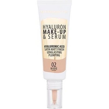 Dermacol Hyaluron Make Up & Serum pečující tekutý make up 02 Nude 25 g