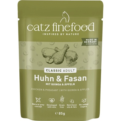 catz finefood kuřecí a bažant 16 x 85 g