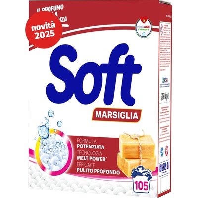 Soft Marsiglia Univerzální prací prášek 5,25 kg 105 PD