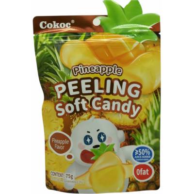 Cokoc Lúpateľné ananásové gumené cukríky Cokoc 75g