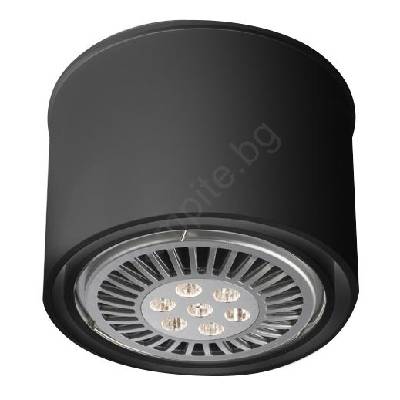 Shilo 1117 - Спот MIKI 1xGU10/15W/230V черен (AML0081)